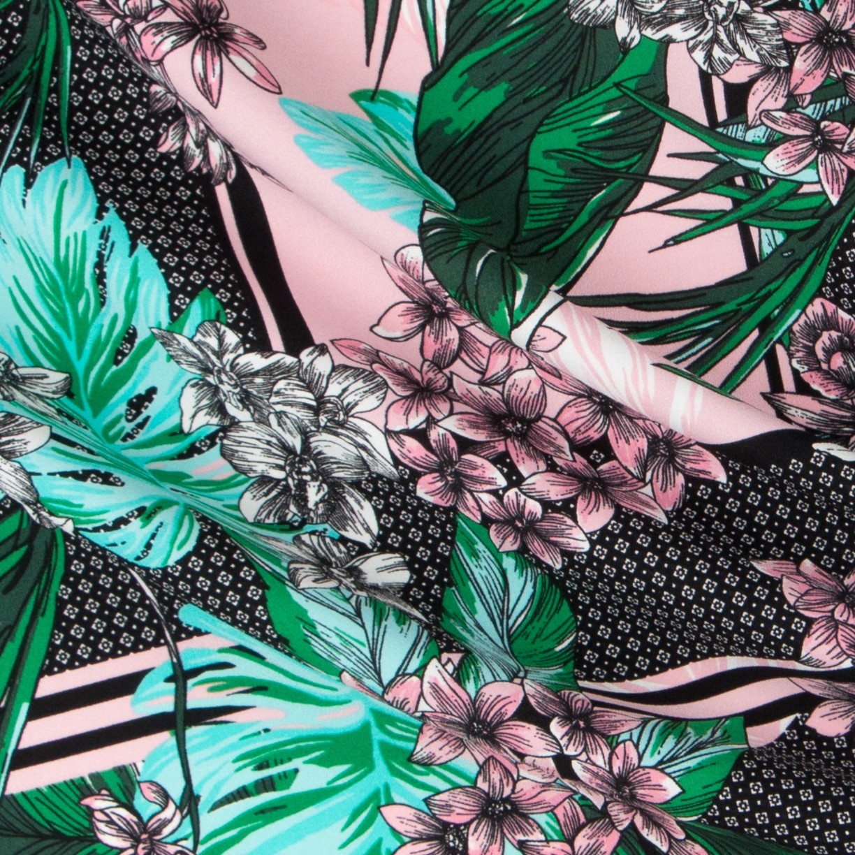 Crêpe Tropical Rose - Ribes y Casals