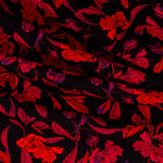 Crêpe Viscose Amsterdam Rouge - Ribes y Casals