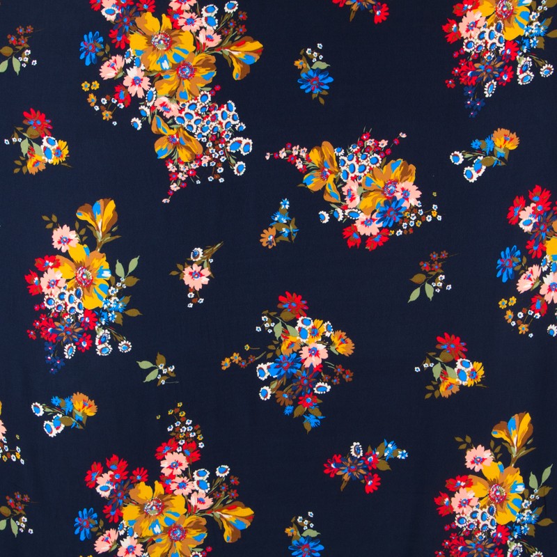 Viscose Cigognes Noir - Ribes y Casals