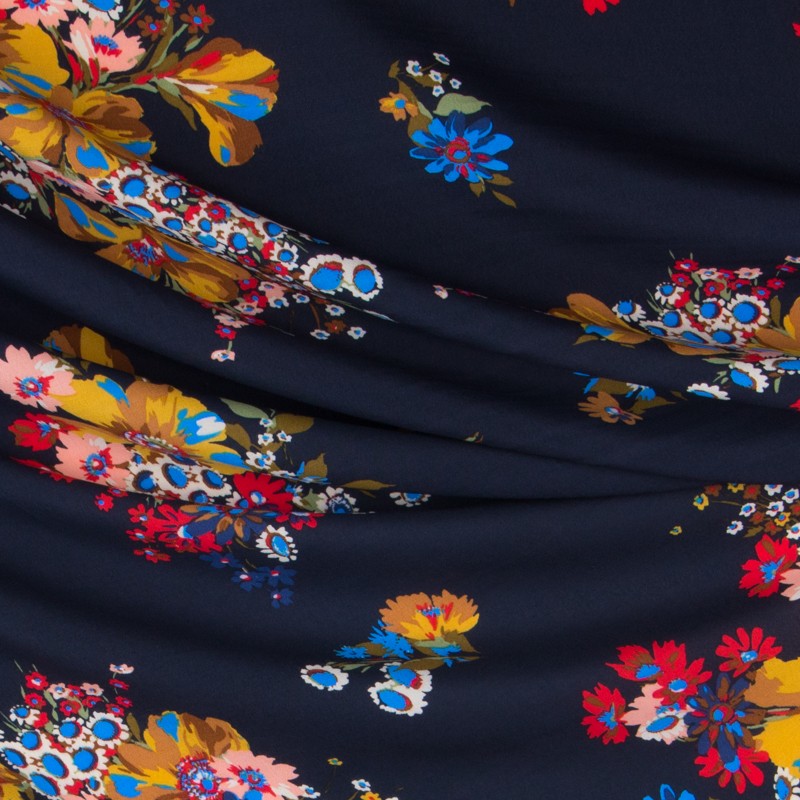 Viscose Cigognes Noir - Ribes y Casals