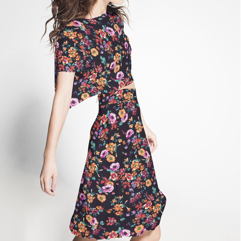 Crêpe Viscose Bruges Violet - Ribes y Casals