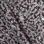 Crepe Viscose Chinatown Noir - Ribes y Casals