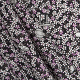 Crepe Viscose Chinatown Noir - Ribes y Casals