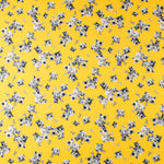 Crêpe Viscose Crétonne Jaune - Ribes y Casals