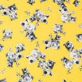 Crêpe Viscose Crétonne Jaune - Ribes y Casals