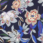 Crêpe Viscose Florale Nuit - Ribes y Casals