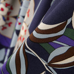 Crêpe Viscose Florale Nuit - Ribes y Casals