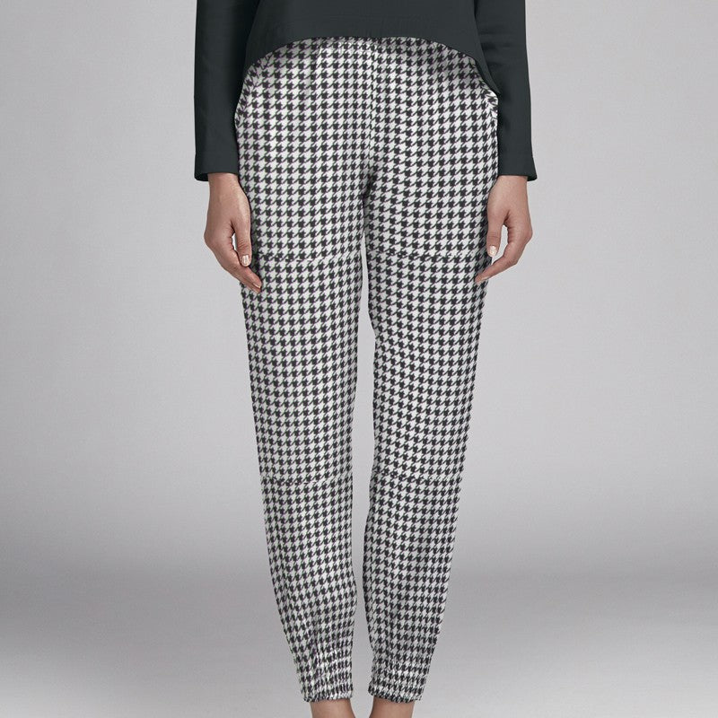 Crêpe Viscose pied de poule - Ribes y Casals