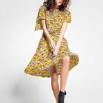 Viscose Pois Vert Forêt - Ribes y Casals