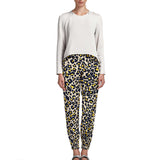 Crêpe Viscose Léopard Jaune - Ribes y Casals