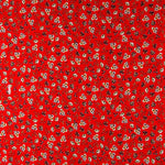 Mousseline Floral Rouge - Ribes y Casals