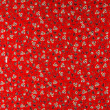 Mousseline Floral Rouge - Ribes y Casals