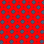 Crêpe De Satin Bordure Corail - Ribes y Casals