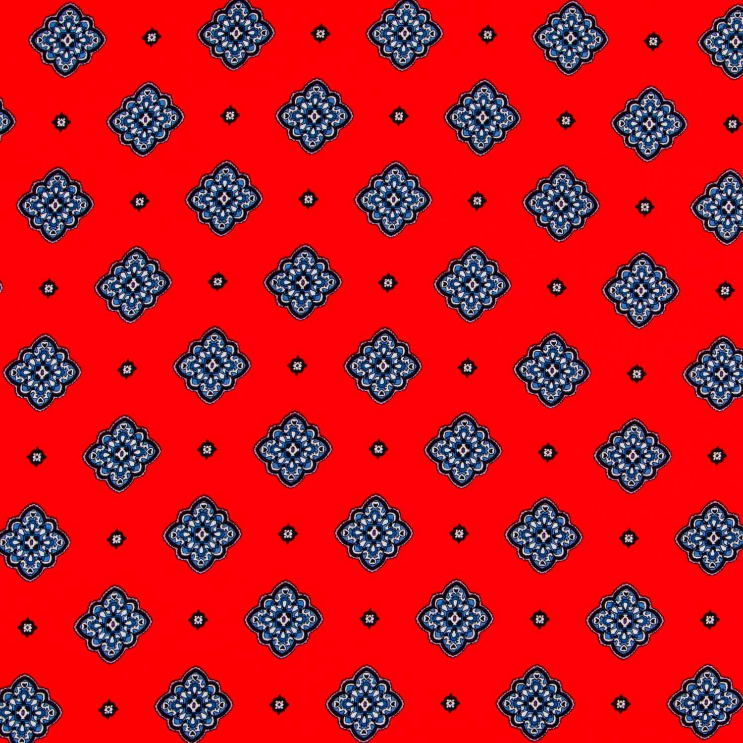 Crêpe De Satin Bordure Corail - Ribes y Casals