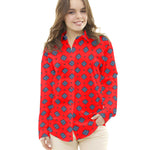 Crêpe De Satin Bordure Corail - Ribes y Casals