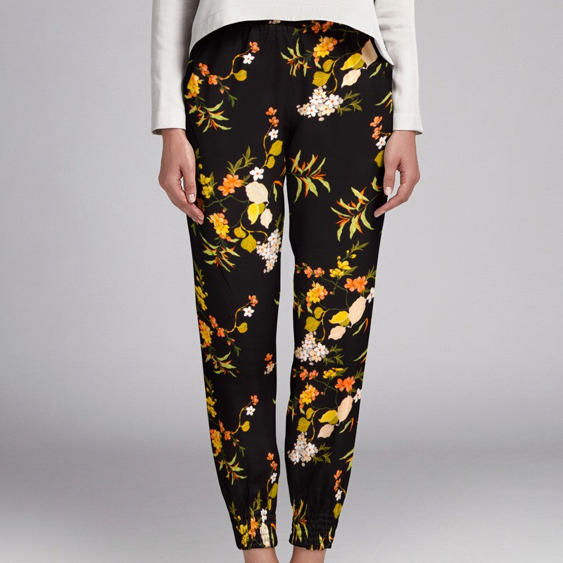 Viscose Cigognes Noir - Ribes y Casals