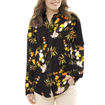 Viscose Cigognes Noir - Ribes y Casals