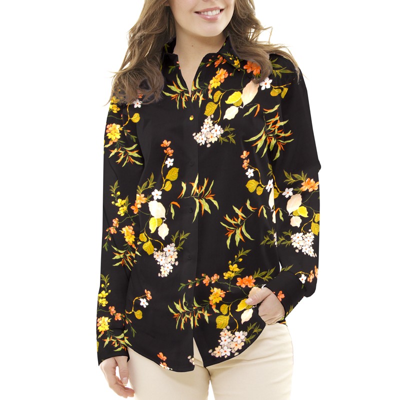 Viscose Cigognes Noir - Ribes y Casals