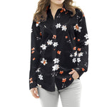 Crepe Viscose Sakura Noir - Ribes y Casals