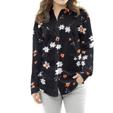 Crepe Viscose Sakura Noir - Ribes y Casals