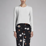 Crepe Viscose Sakura Noir - Ribes y Casals