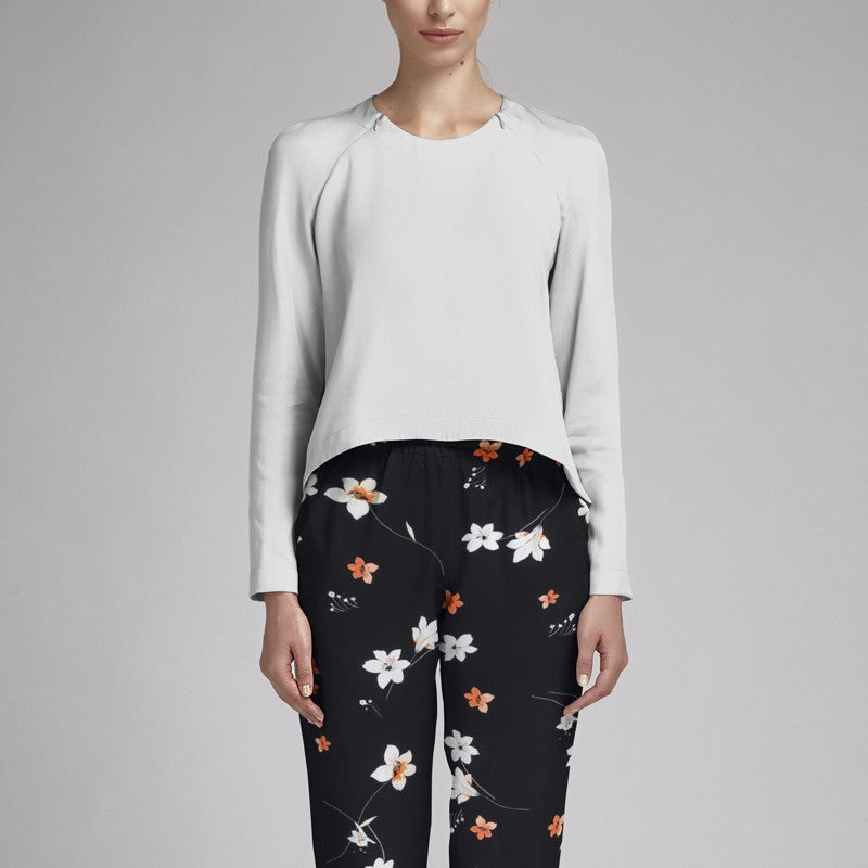 Crepe Viscose Sakura Noir - Ribes y Casals