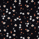 Crepe Viscose Sakura Noir - Ribes y Casals