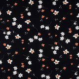 Crepe Viscose Sakura Noir - Ribes y Casals