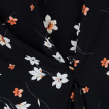 Crepe Viscose Sakura Noir - Ribes y Casals