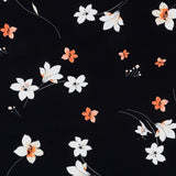 Crepe Viscose Sakura Noir - Ribes y Casals