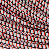 Mousseline Floral Rouge - Ribes y Casals