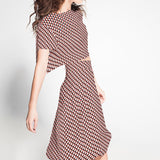 Mousseline Floral Rouge - Ribes y Casals