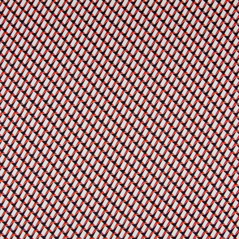 Mousseline Floral Rouge - Ribes y Casals