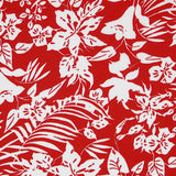 Crêpe Viscose Crétonne Rouge - Ribes y Casals