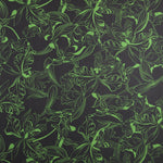 Crêpe Viscose Traits Verts - Ribes y Casals