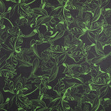 Crêpe Viscose Traits Verts - Ribes y Casals