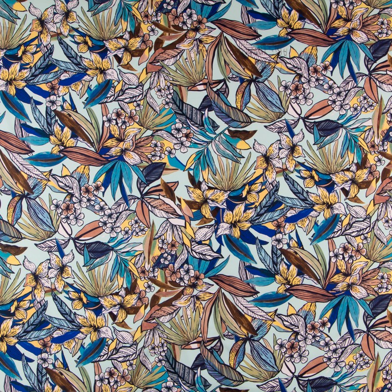 Viscose Ethnique Bleu - Ribes y Casals