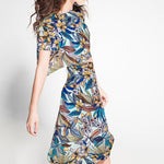 Viscose Ethnique Bleu - Ribes y Casals