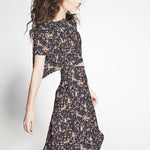 Crepe Viscose Renards Bleu - Ribes y Casals