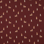 Crepe Viscose Renards Marron - Ribes y Casals