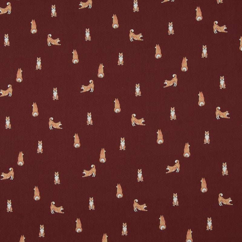 Crepe Viscose Renards Marron - Ribes y Casals