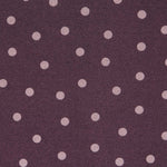Crêpe Hiver Pois Pourpre - Ribes y Casals