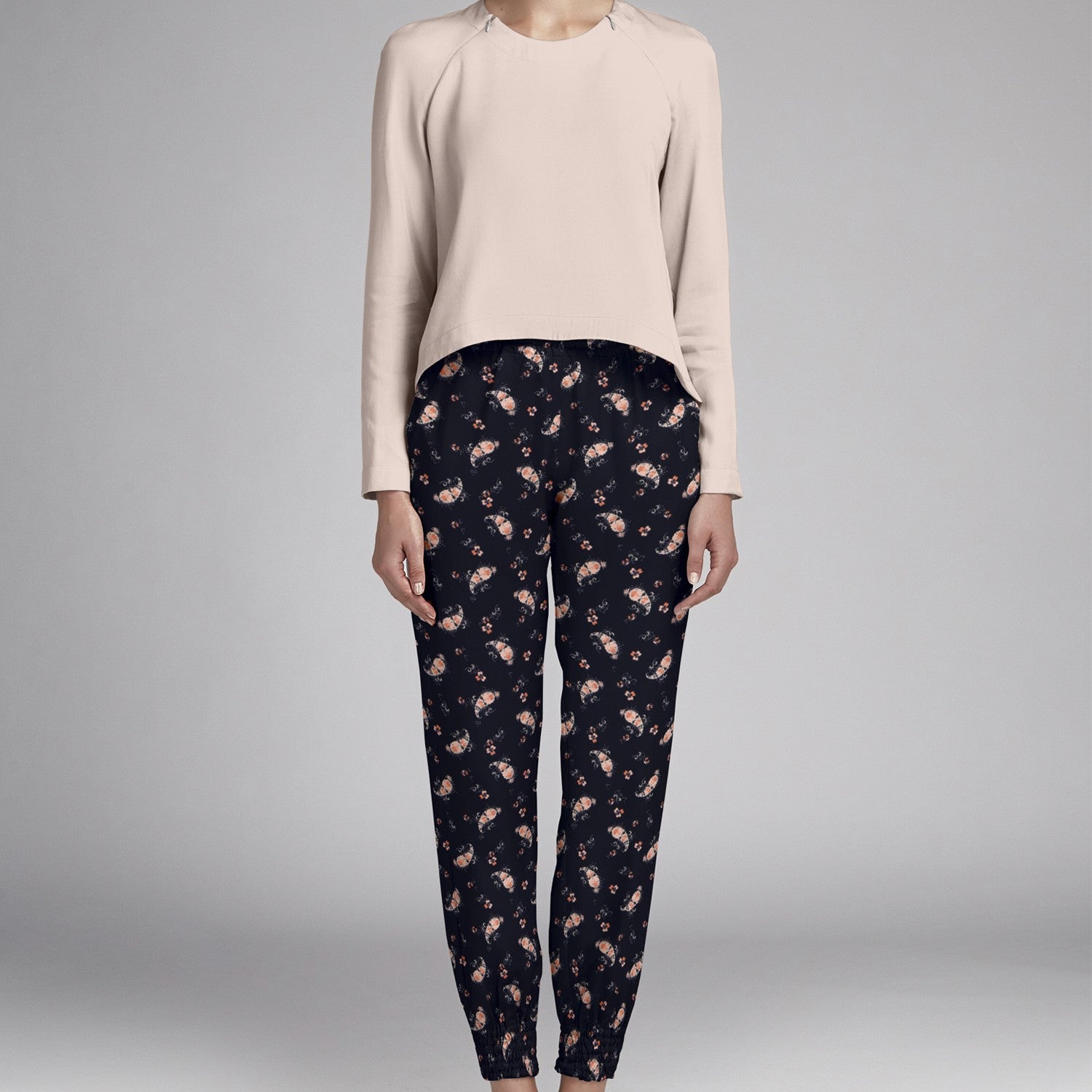 Crêpe Hiver Peasly Marino - Ribes y Casals