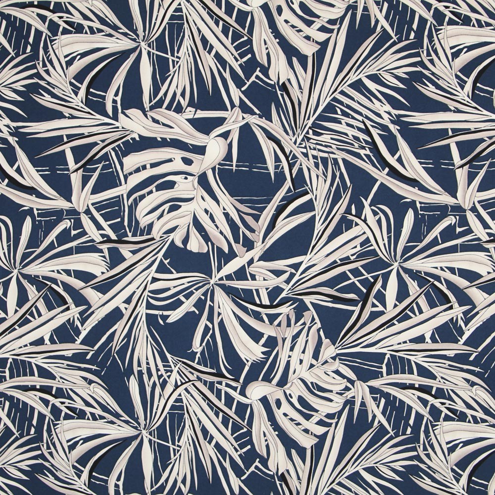 Crêpe Hiver Tropicale Bleu Nuit - Ribes y Casals