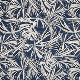 Crêpe Hiver Tropicale Bleu Nuit - Ribes y Casals