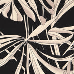 Crêpe Hiver Tropicale Noir - Ribes y Casals