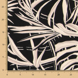 Crêpe Hiver Tropicale Noir - Ribes y Casals