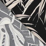 Crêpe Hiver Tropicale Noir - Ribes y Casals