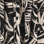 Crêpe Hiver Tropicale Noir - Ribes y Casals