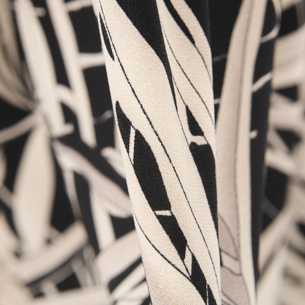 Crêpe Hiver Tropicale Noir - Ribes y Casals